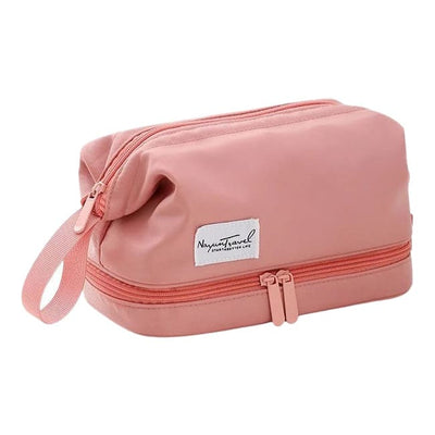 Jolie trousse de toilette femme rose - À vos trousses