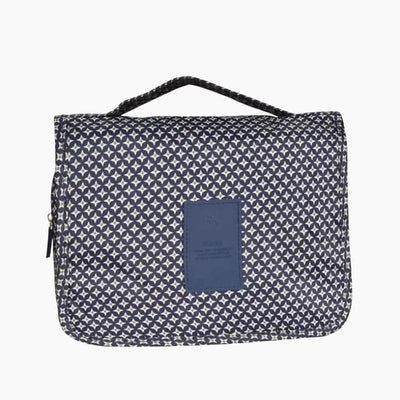 Trousse de toilette femme à suspendre bleu étoiles - À vos trousses