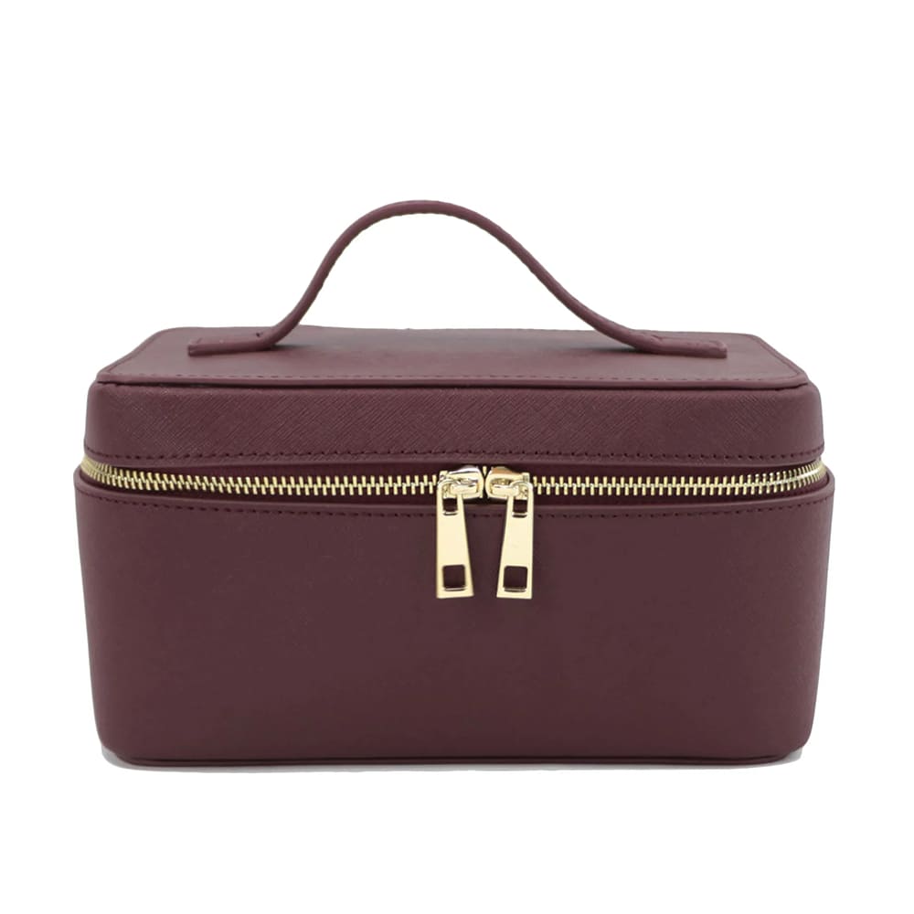 Vanity femme chic bordeaux