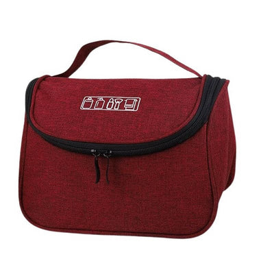 Grande trousse de toilette souple rouge - À vos trousses