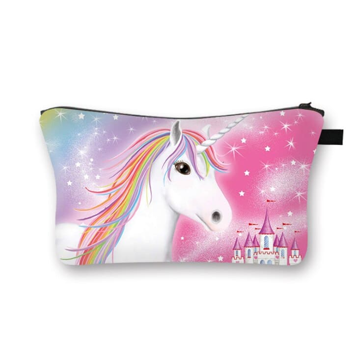 Trousse de toilette fille licorne variante 18 - À vos trousses