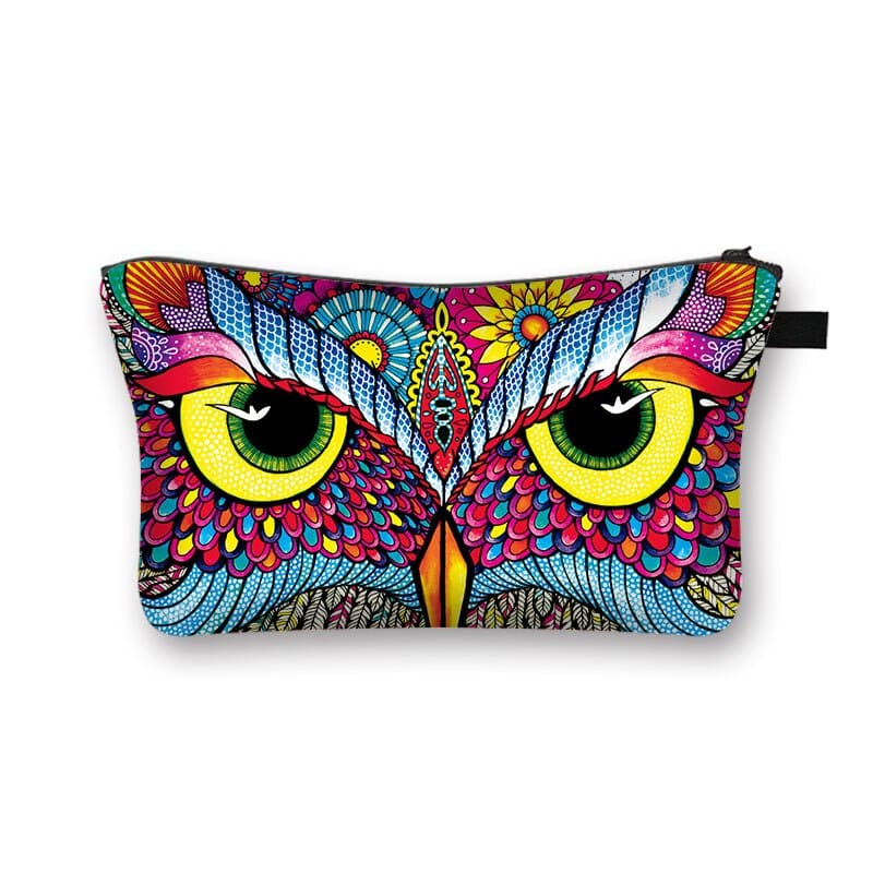 Trousse de toilette hibou variante 6 - À vos trousses