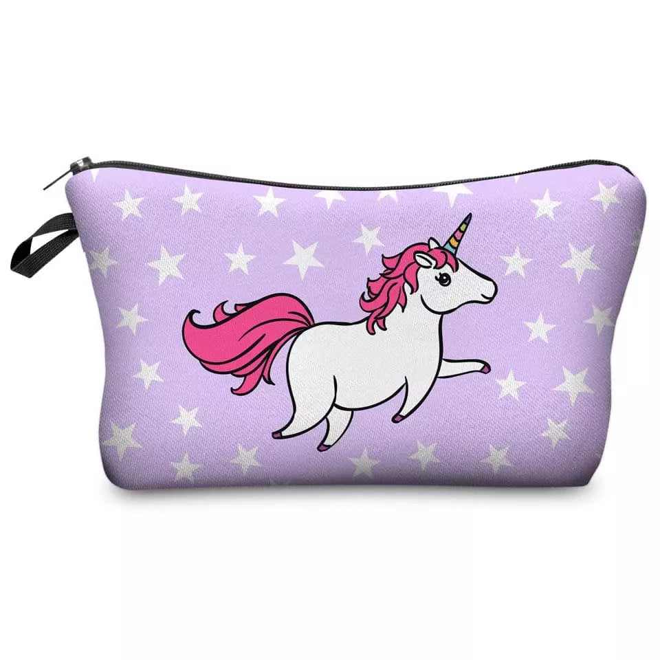 Trousse de toilette licorne variante 8 - À vos trousses