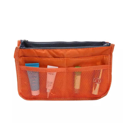 Trousse de toilette sac orange - À vos trousses